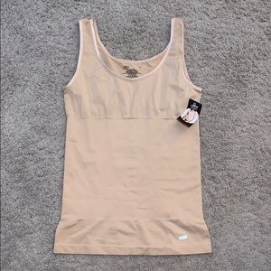 JKY by JOCKEY Midriff Slimmer Nude Tank